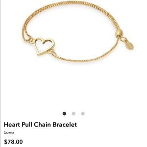 Alex and Ani heart bracelet